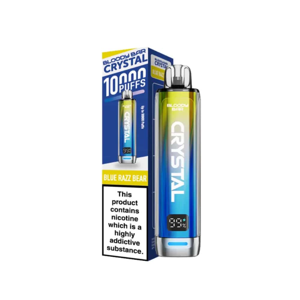 Bloody Bar Crystal 10k Vape Kit Box of 5