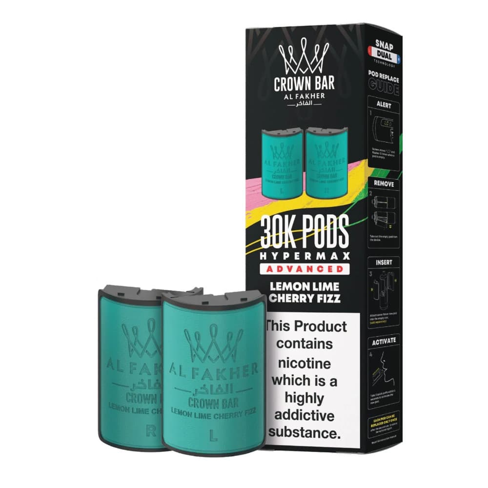 Al Fakher 30k Hypermax Pods Pack of 5