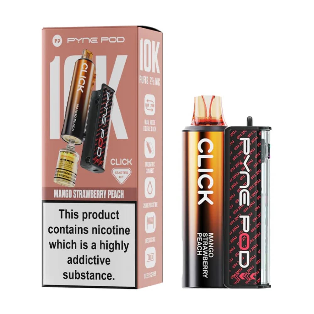 Pyne Pod Click 10k Vape Kit Box of 5