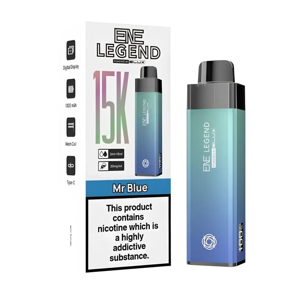 Elux Ene Legend 15k Vape Kit Box of 5