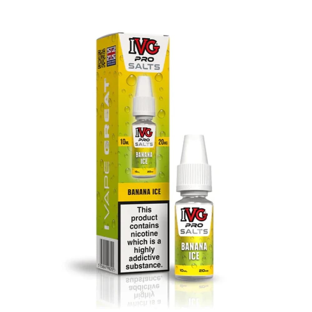 IVG Pro Salts Nic Salt 10ml E-Liquid Box of 10