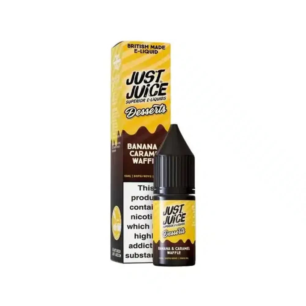 Banana Caramel Waffle / 5mg Just Juice Desserts Nic Salts 10ml Box of 10