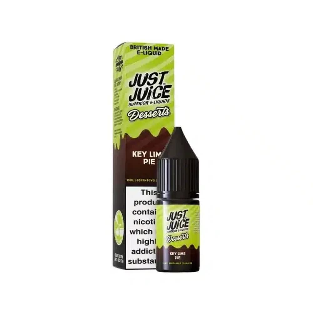  Key Lime Pie / 5mg Just Juice Desserts Nic Salts 10ml Box of 10