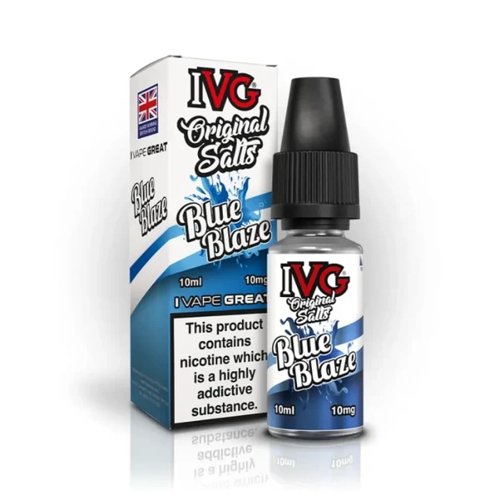  Blue Blaze / 20mg IVG Original Salts 10ml Box of 10