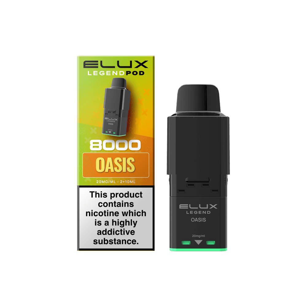  Oasis (Pre-Order) Elux Legend 8000 Refill Pods Box of 5
