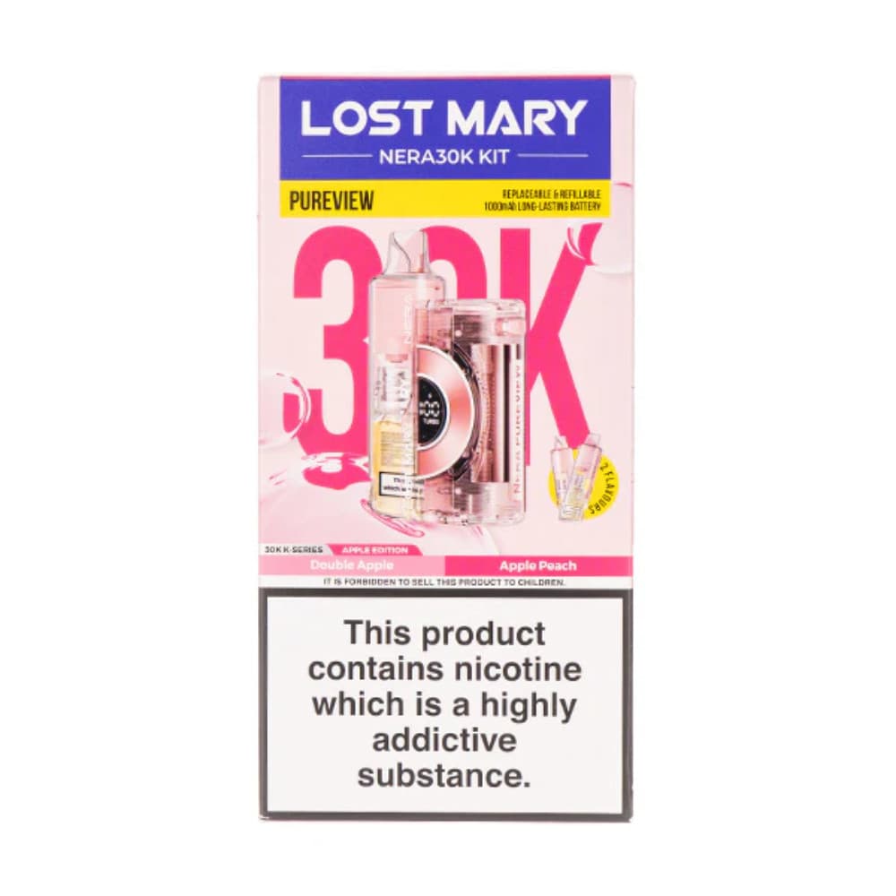 Lost Mary NERA 30K Pureview Vape Kit Box of 5